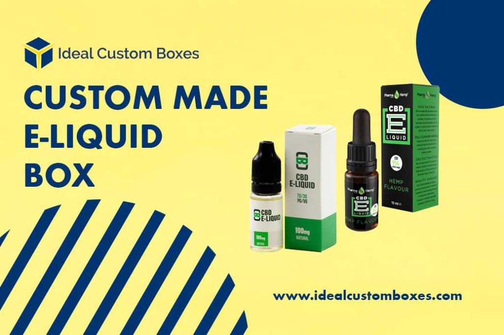 5 Facts Everyone Should Know About Custom Made E-Liquid Box