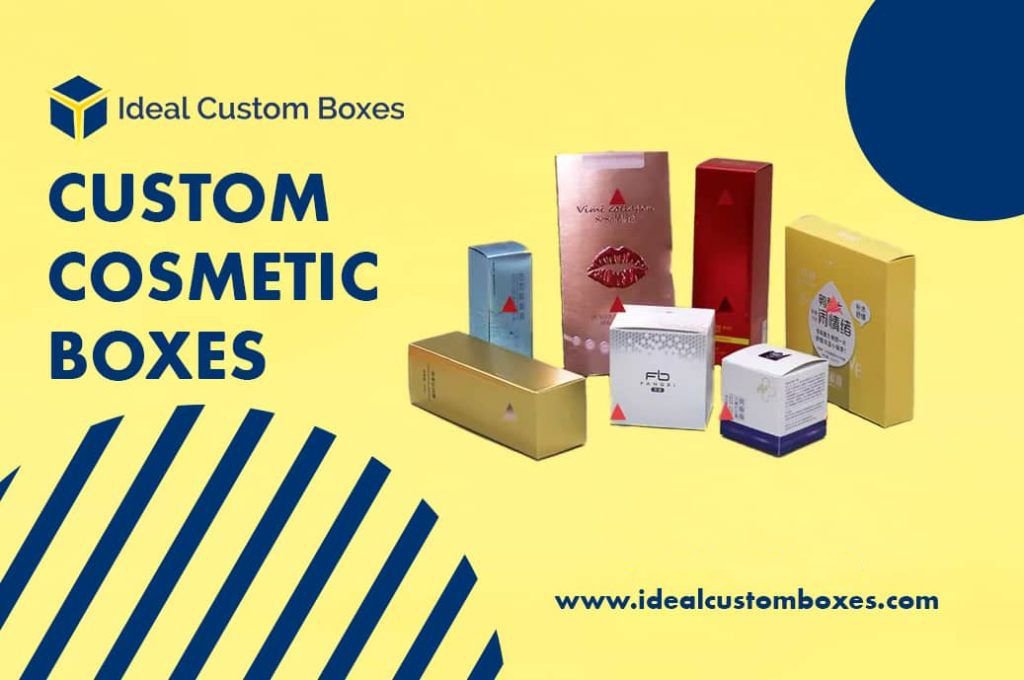 Make Highly Appealing Presentation of Cosmetics in Custom Cosmetic Boxes