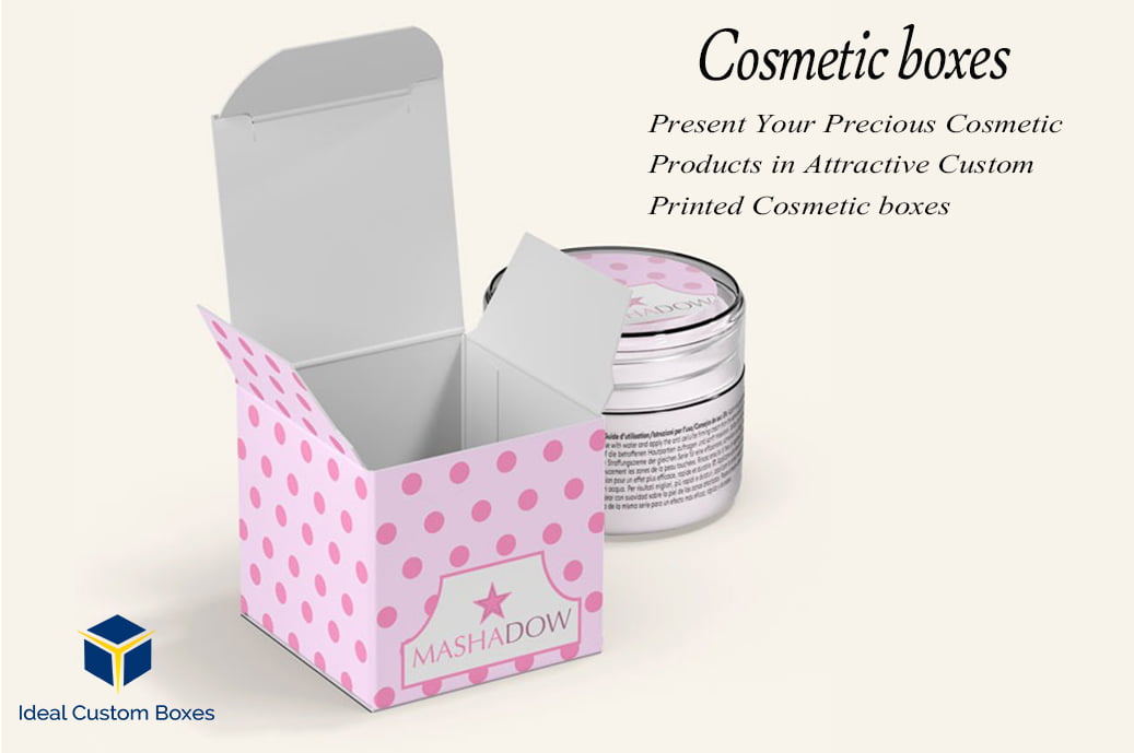Present Your Precious Cosmetic Products in Attractive Custom Printed Cosmetic boxes
