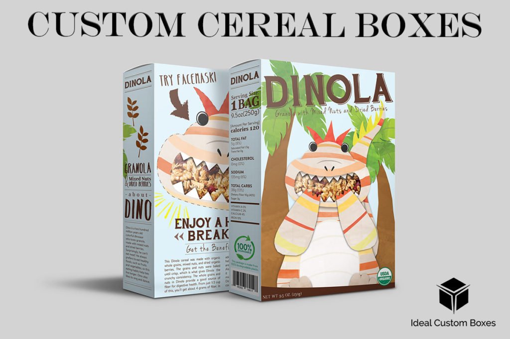 Keep Your Precious Cereals Fresh in Exceptional Custom Cereal Boxes