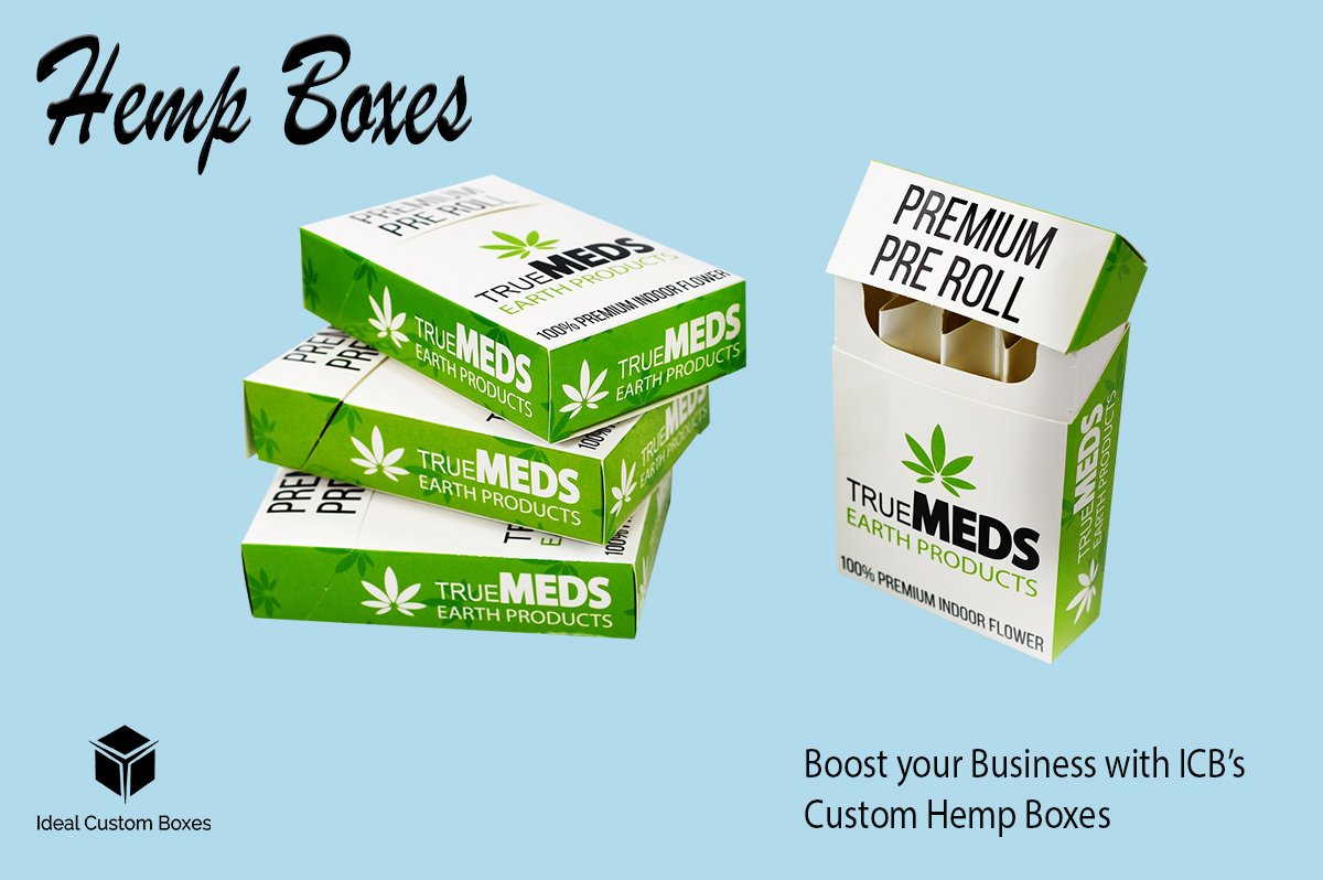 Boost your Business with ICB’s Custom Hemp Boxes