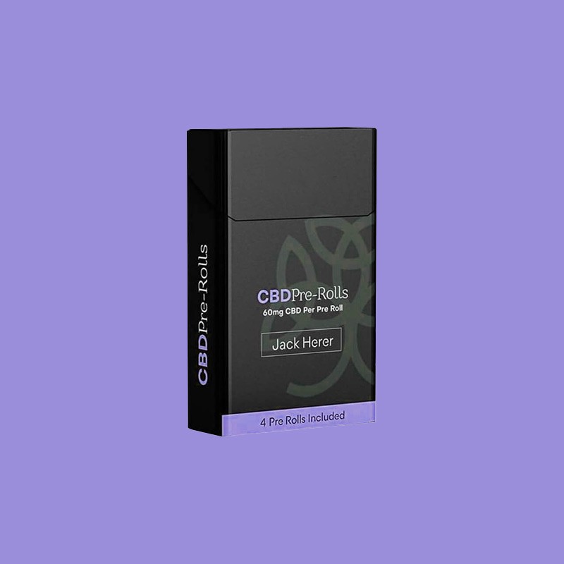 Custom Cannabis Pre-Roll Packaging Boxes