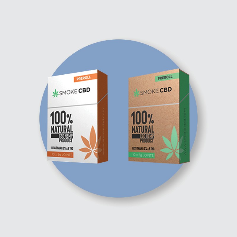 Cannabis Pre Roll Box with logo