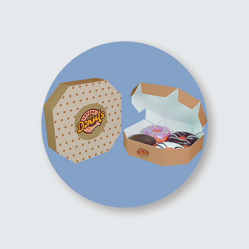 Donut Box with Logo