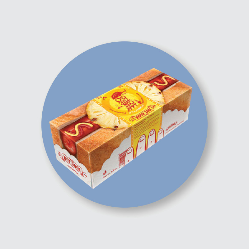 Hot Dog with Logo