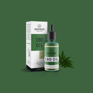 Custom Printed Hemp Oil Boxes