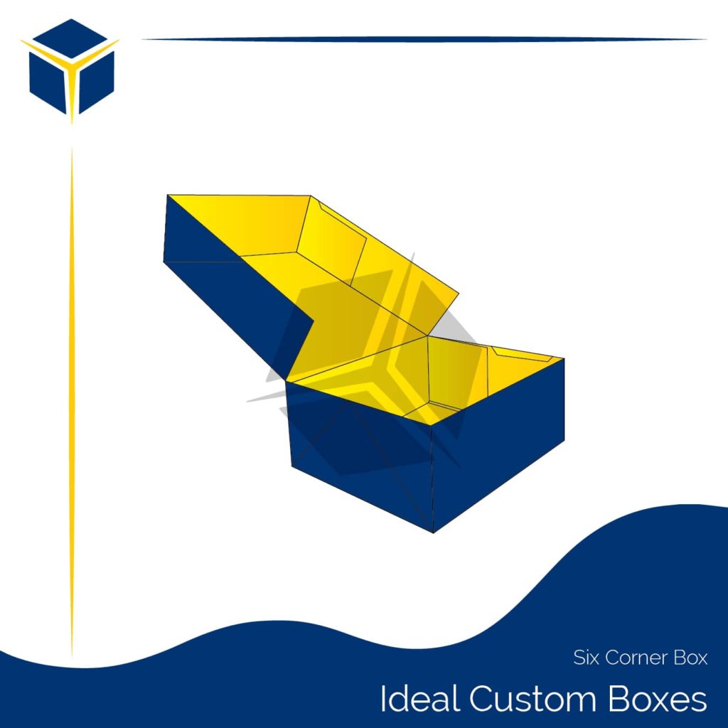 Custom Regular Six Corner Boxes | Custom Packaging | ICB