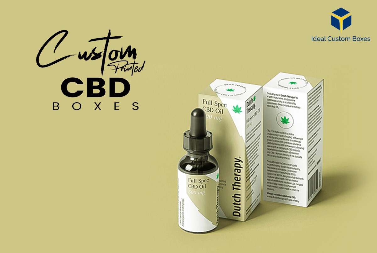 Custom Printed Cbd Boxes: A stunning Way to Stand Out