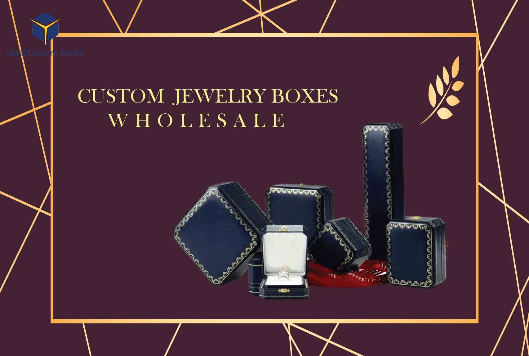 What are the Benefits of Custom Jewelry Boxes Wholesale?