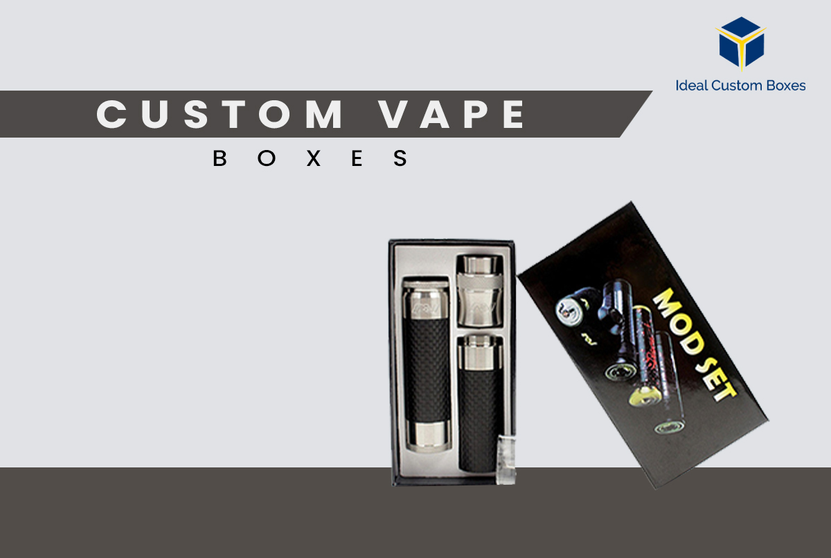 Custom Vape Boxes: Where Style Meets Functionality