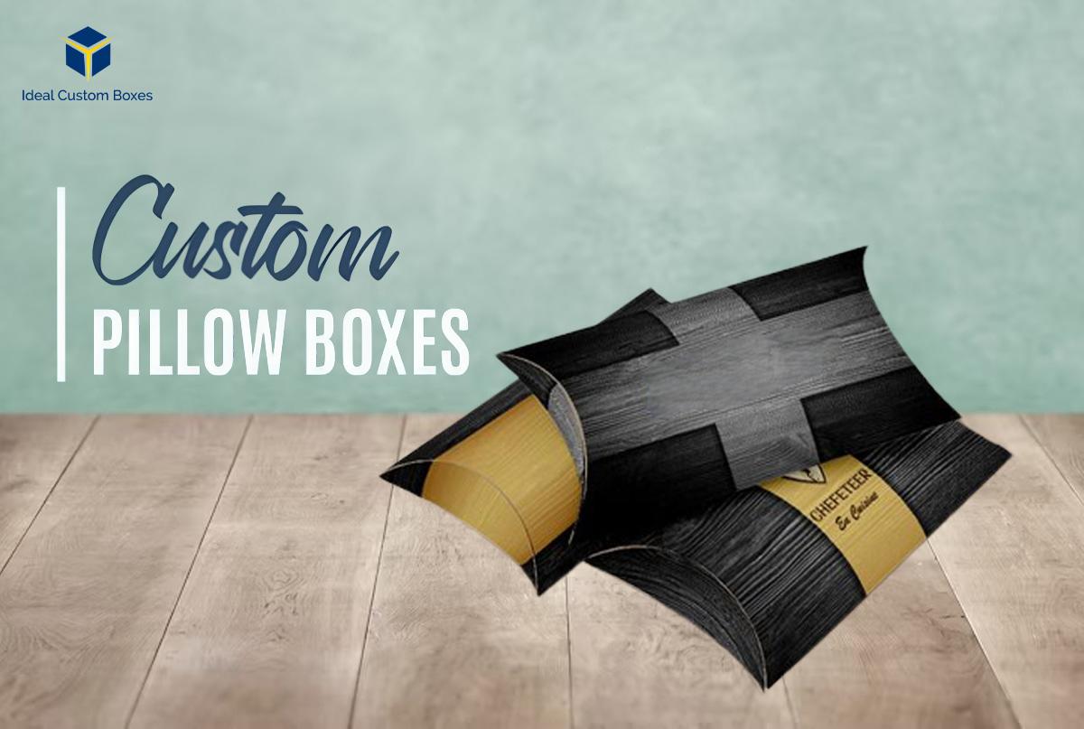 How Lavishing Custom Pillow Boxes Appeal to Your Customers