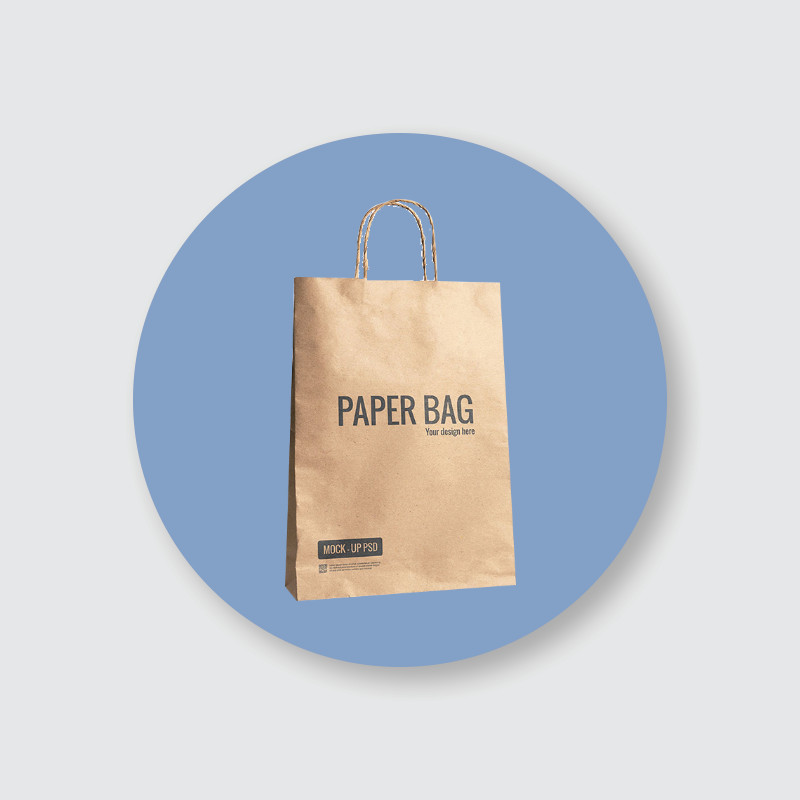 paper bag with Logo