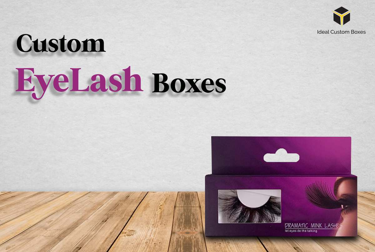 How do Custom Eyelash Boxes with Logo Help Brands Stand Out