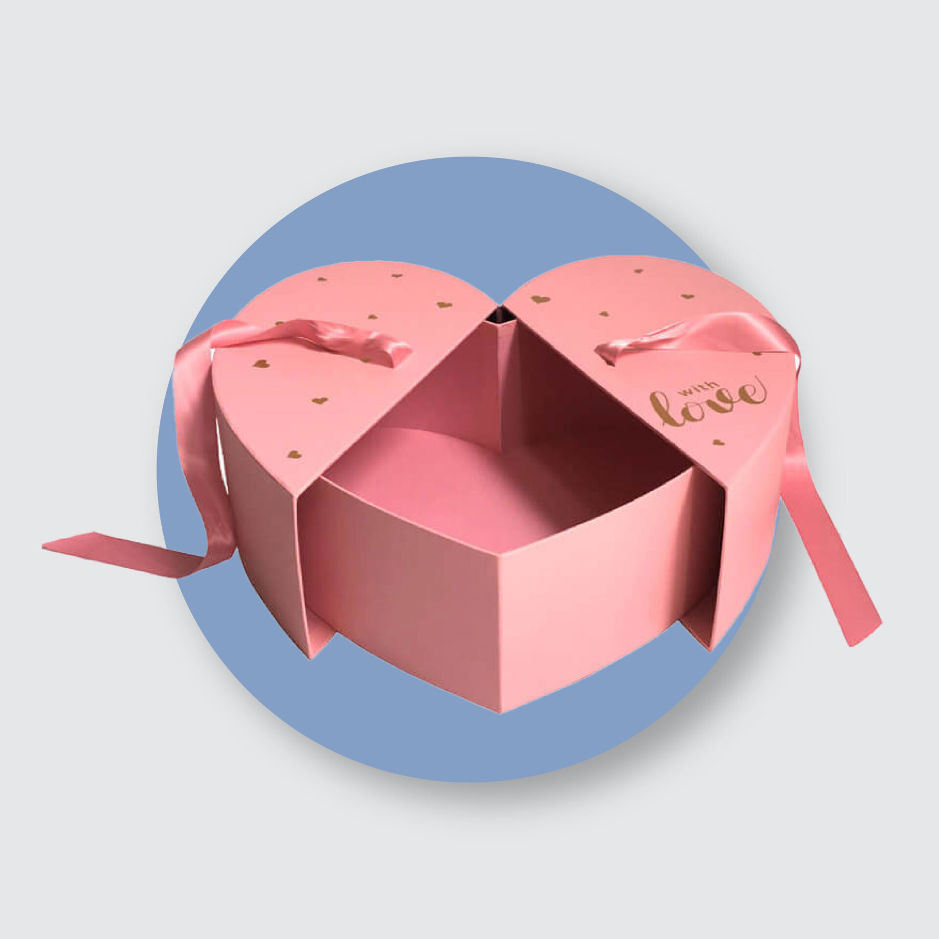 Custom Heart Shaped Boxes