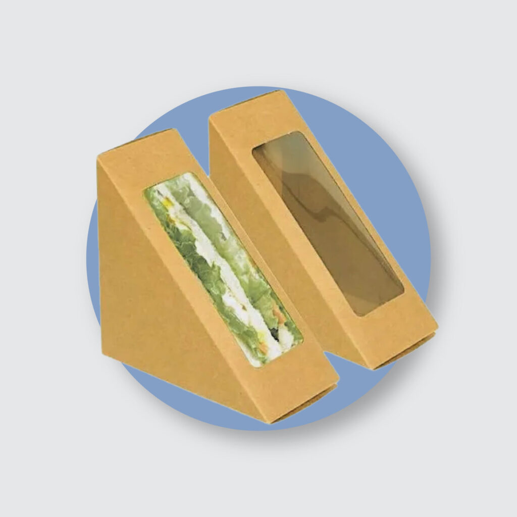 Custom printed Sandwich Boxes with Logo