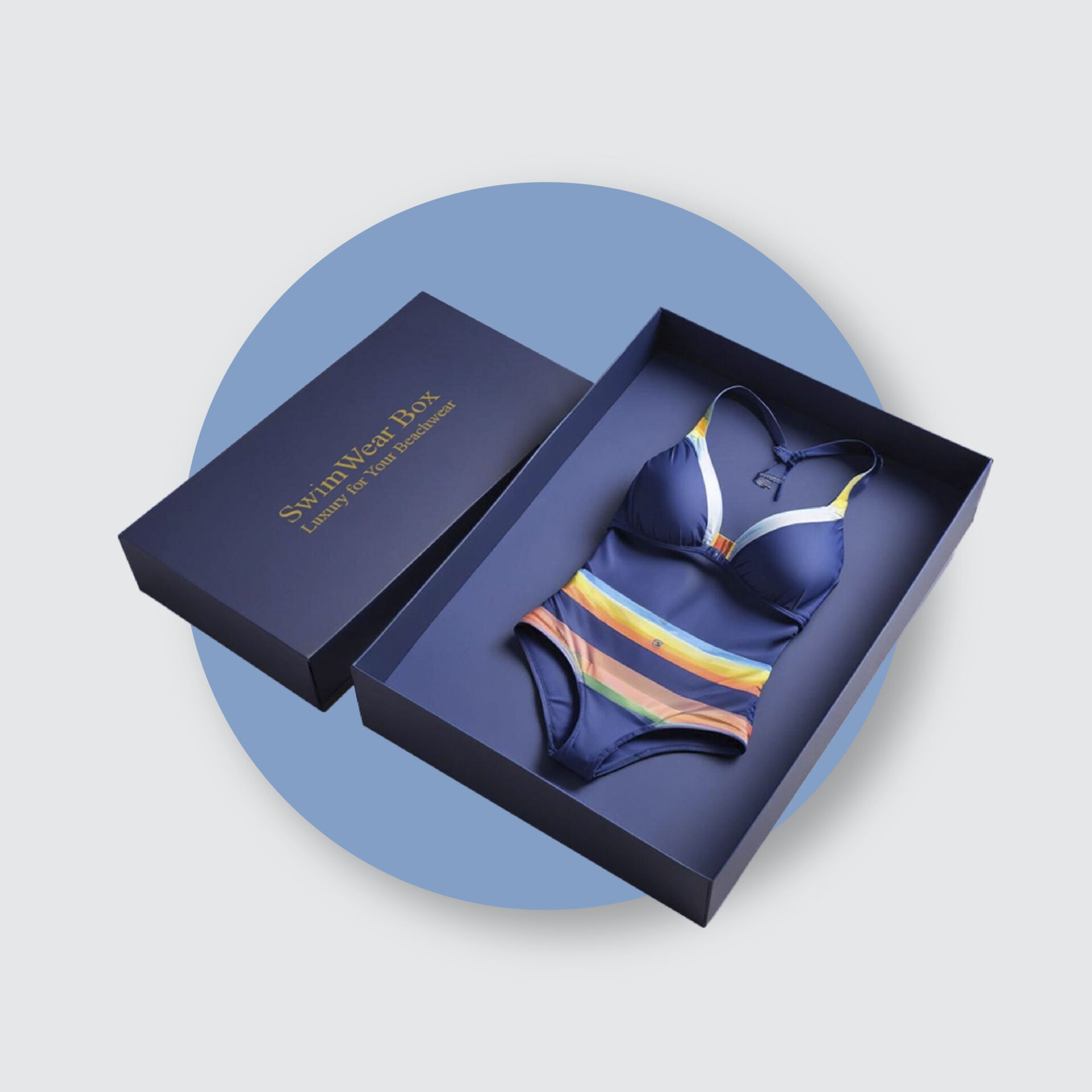 Custom Swimwear Boxes, Printed Swimwear Packaging with Logo