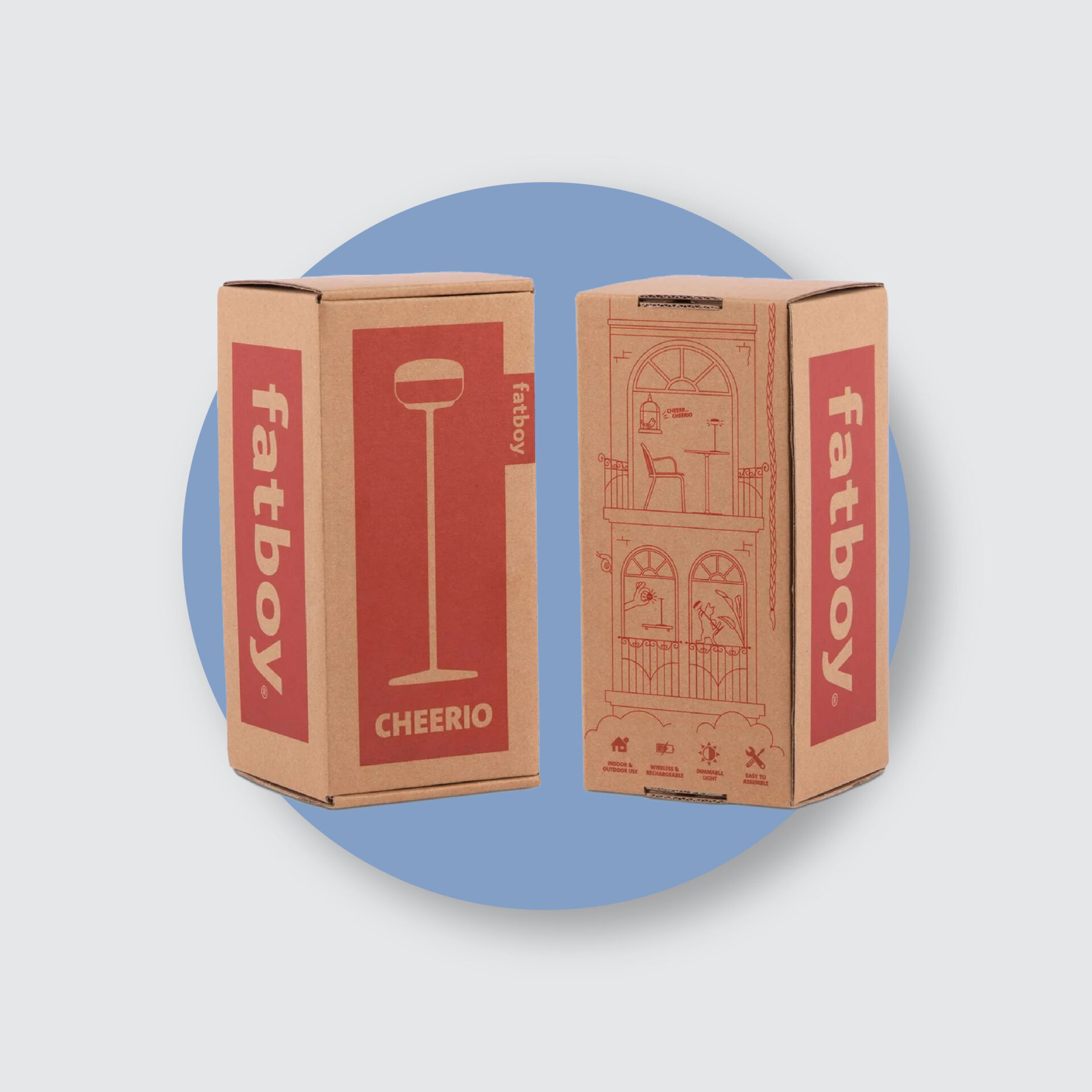 Custom Table lamp Boxes