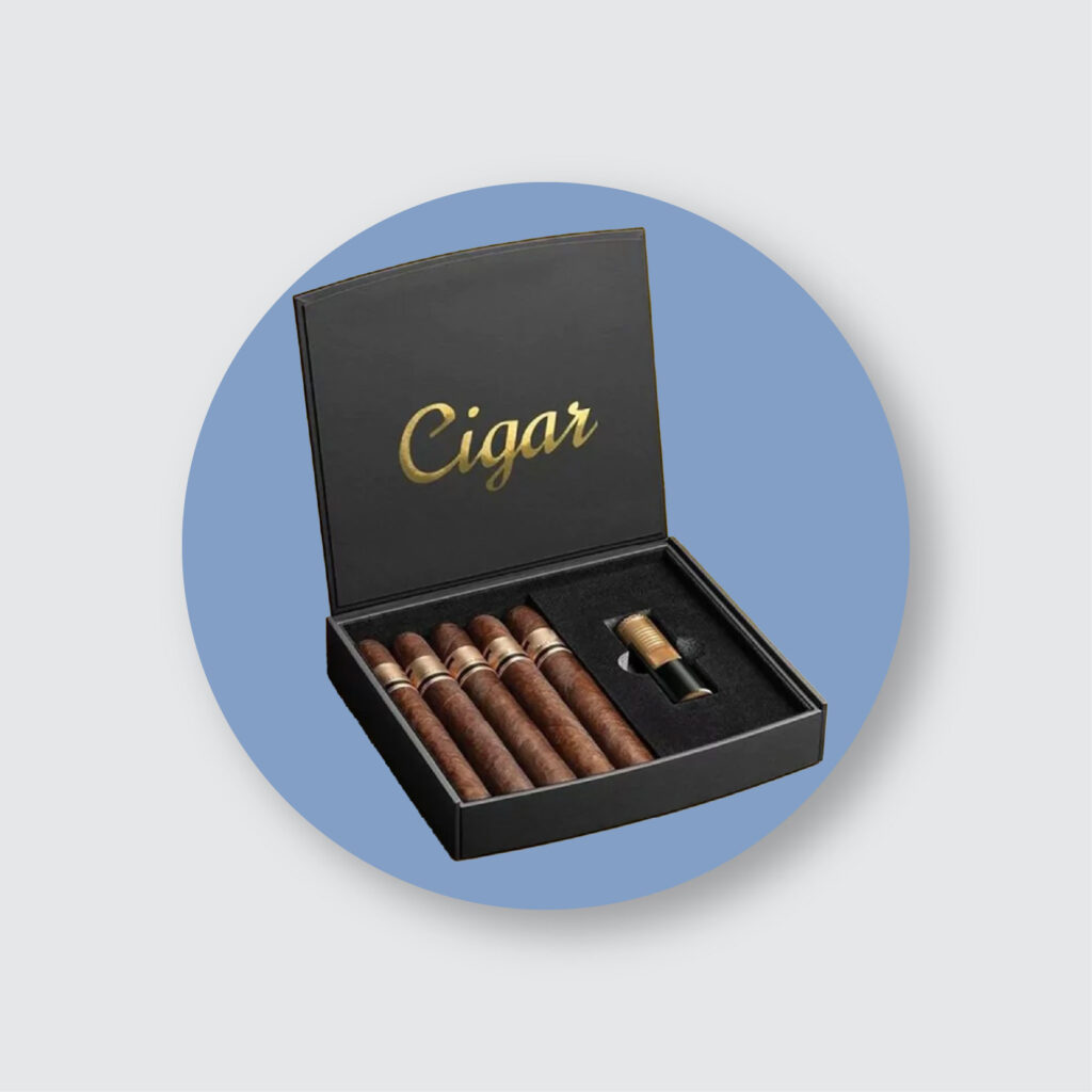 custom cigar boxes by Ideal Custom Boxes