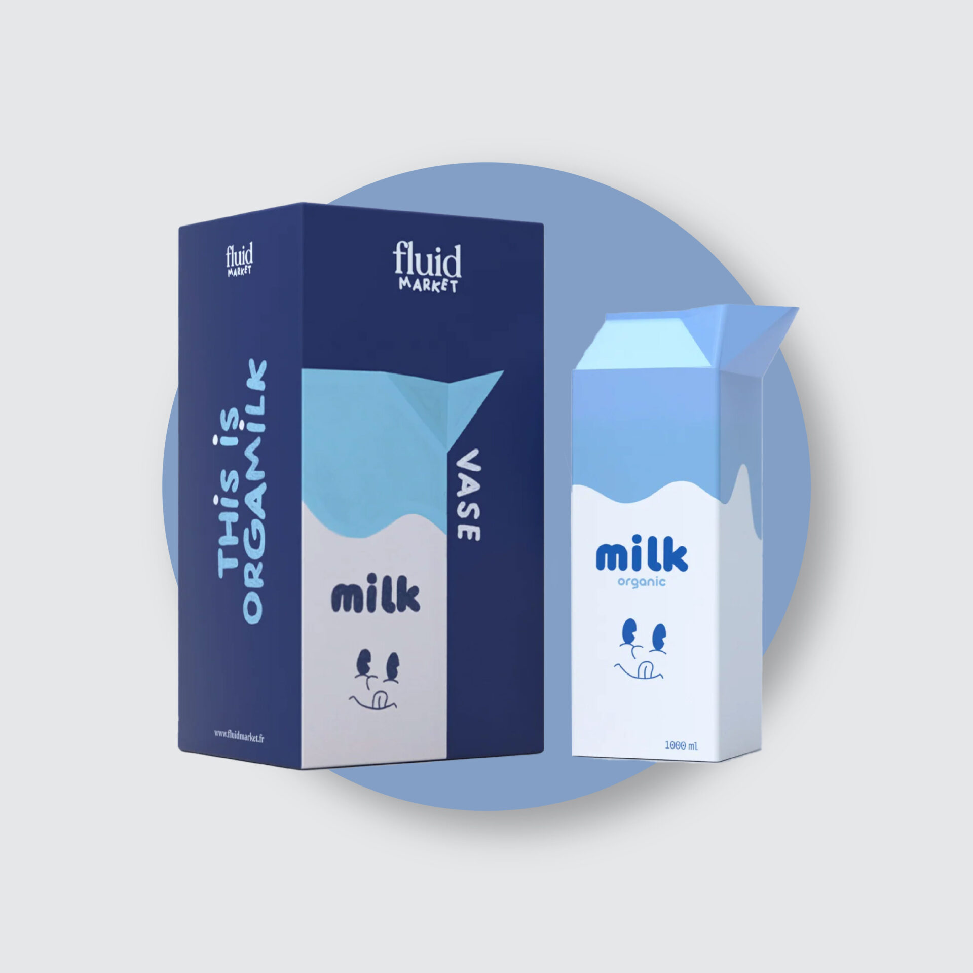 Custom Milk Carton Packaging by Ideal Custom Boxes