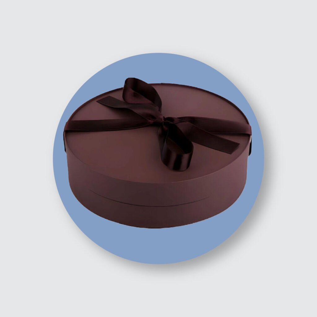 Round Gift Boxes by Ideal Custom Boxes