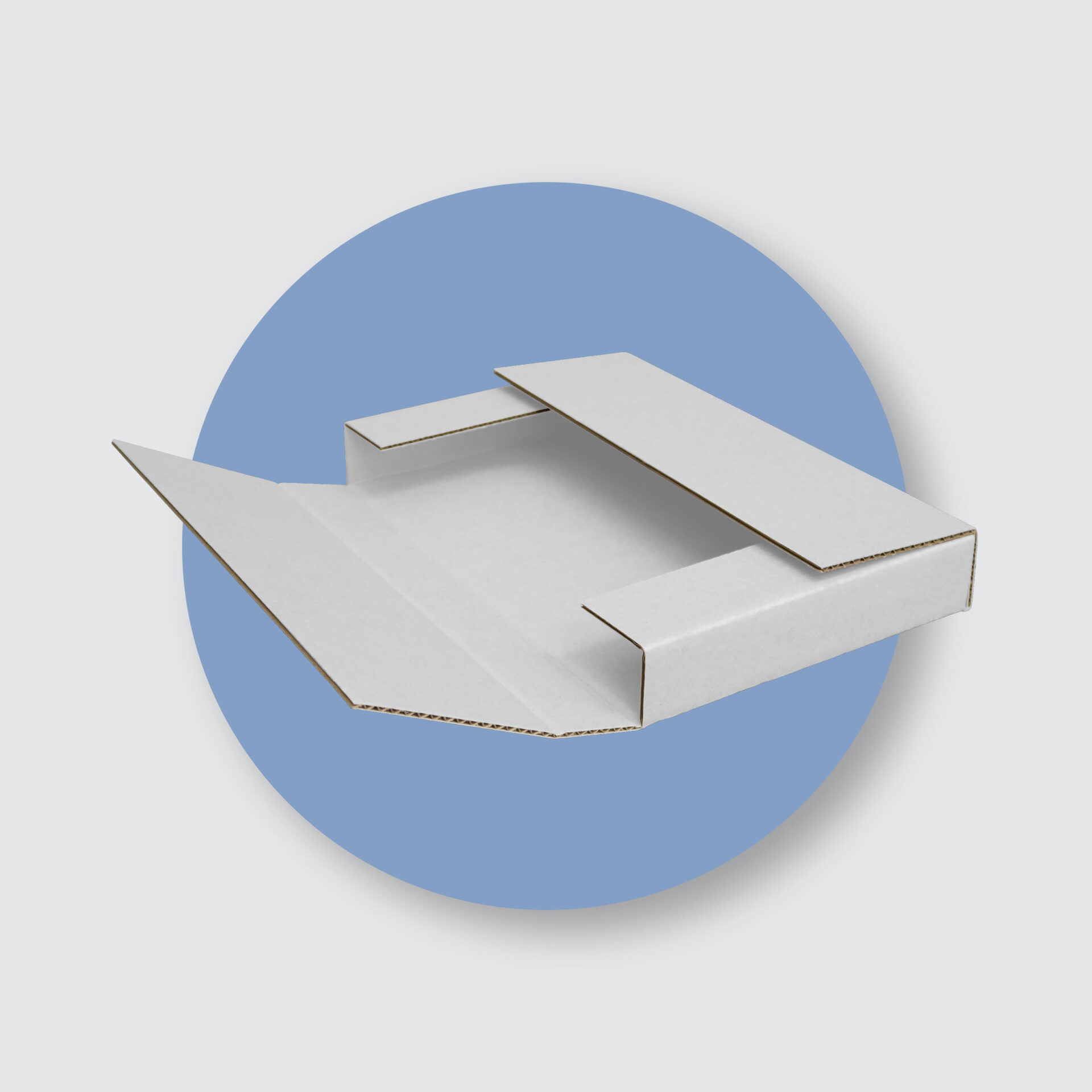white cardboard boxes by Ideal Custom Boxes