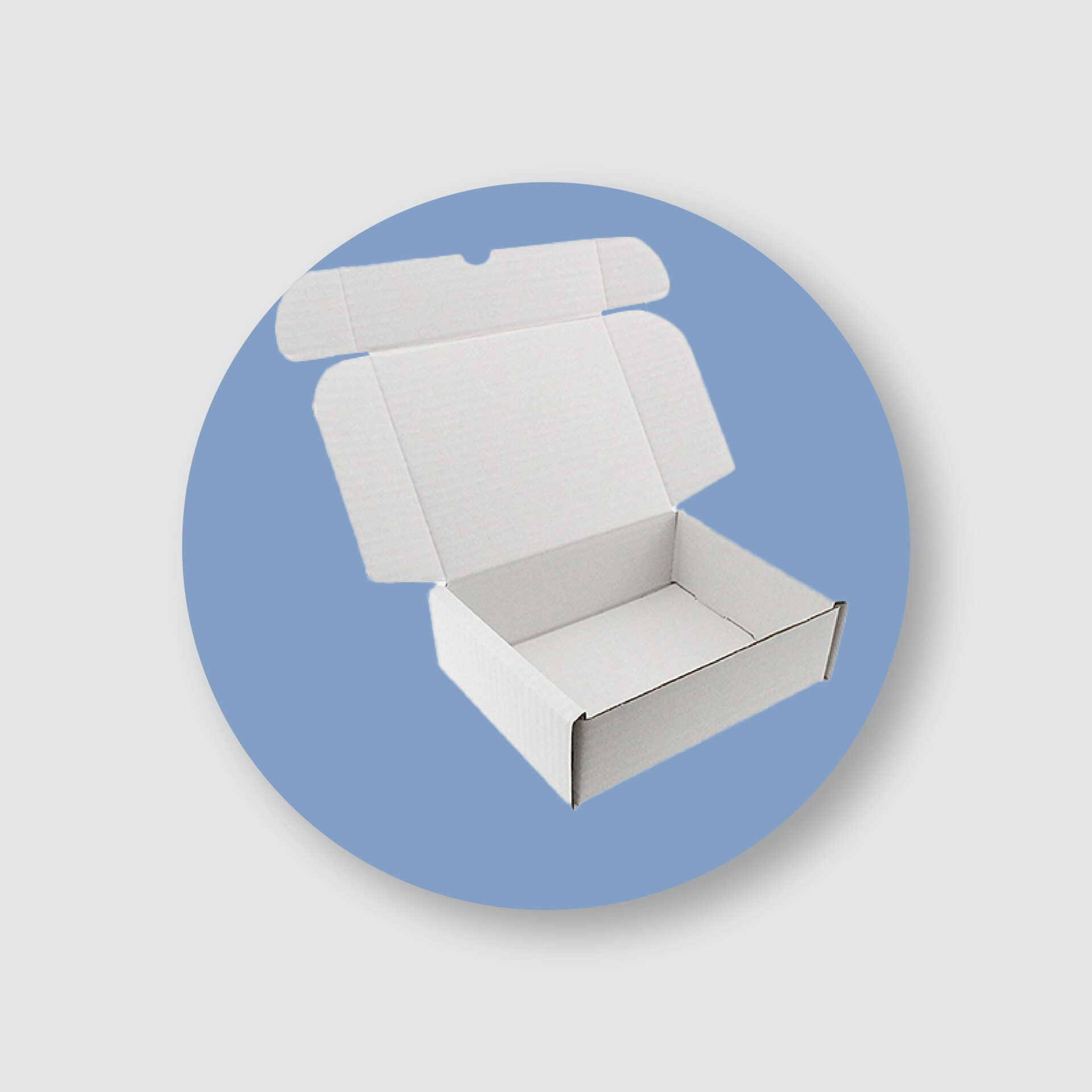 white cardboard boxes by Ideal Custom Boxes