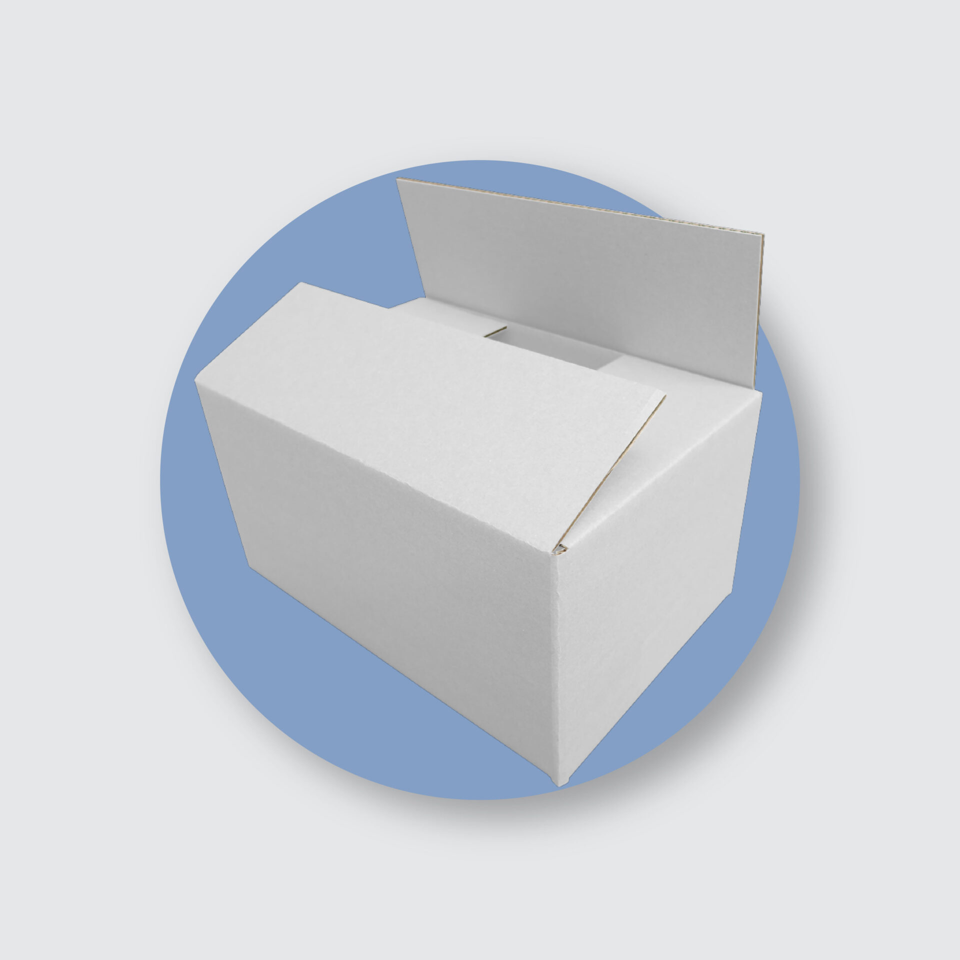 white cardboard boxes by Ideal Custom Boxes