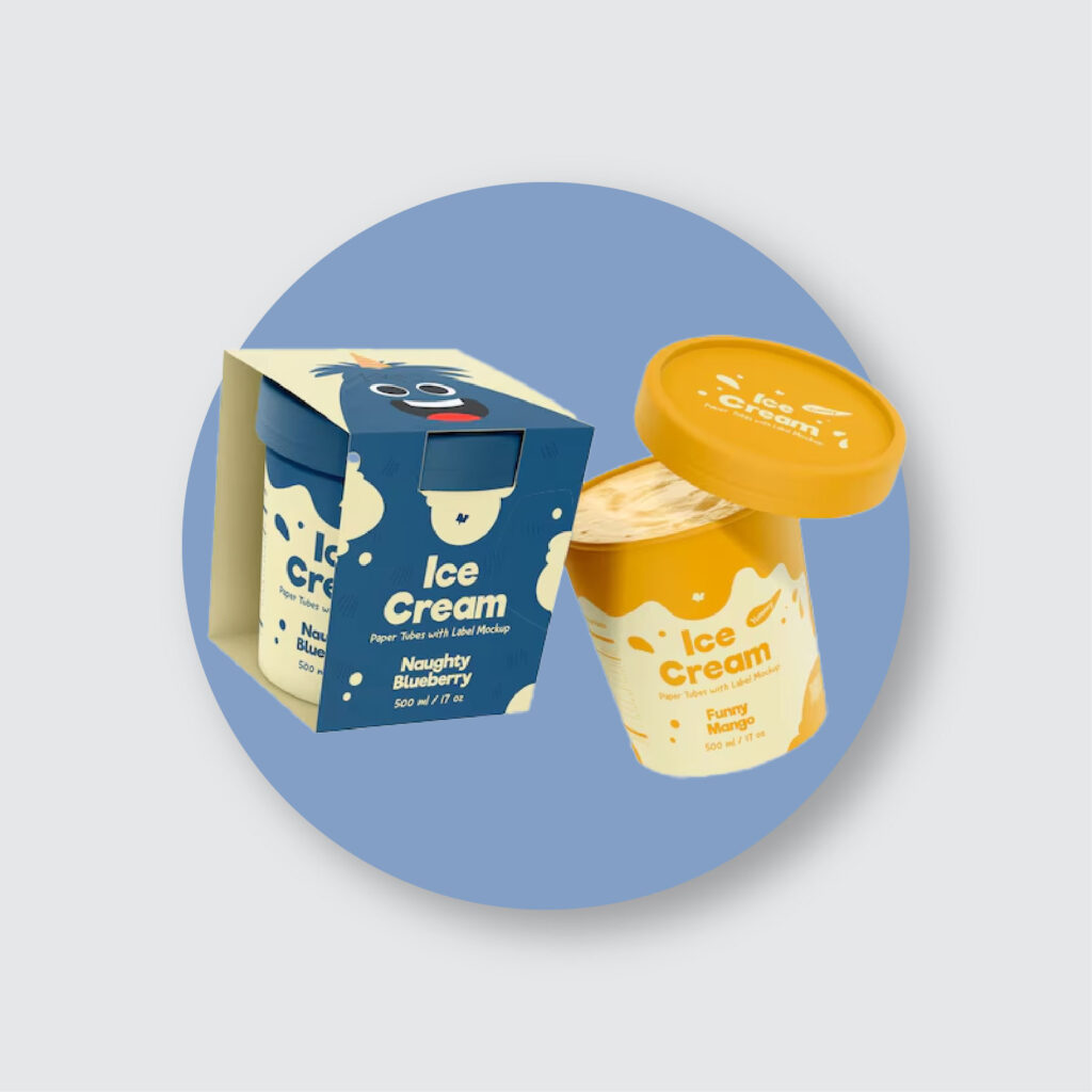 Ice Cream Boxes by Ideal Custom Boxes