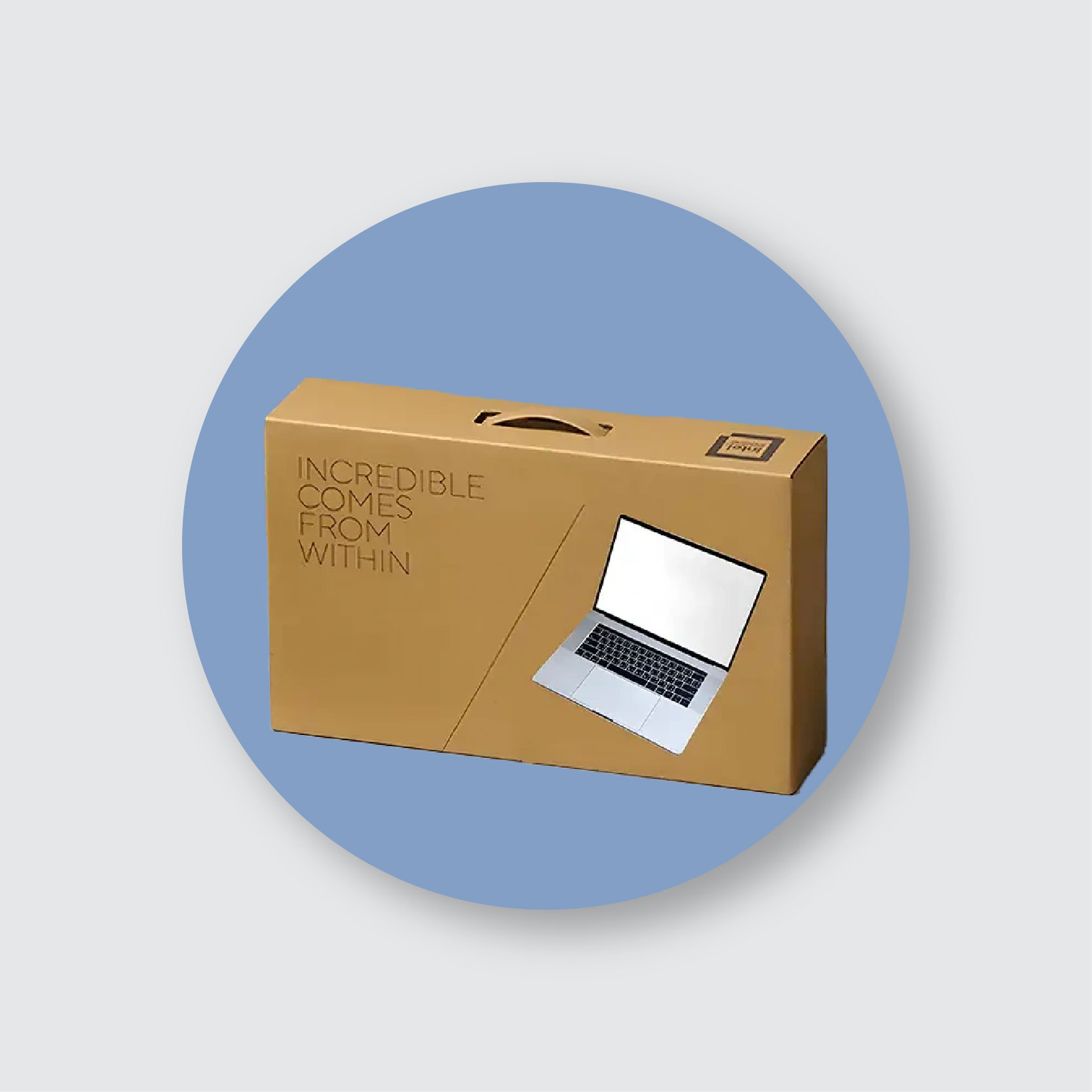 Laptop Shipping Box by Ideal Custom Boxes