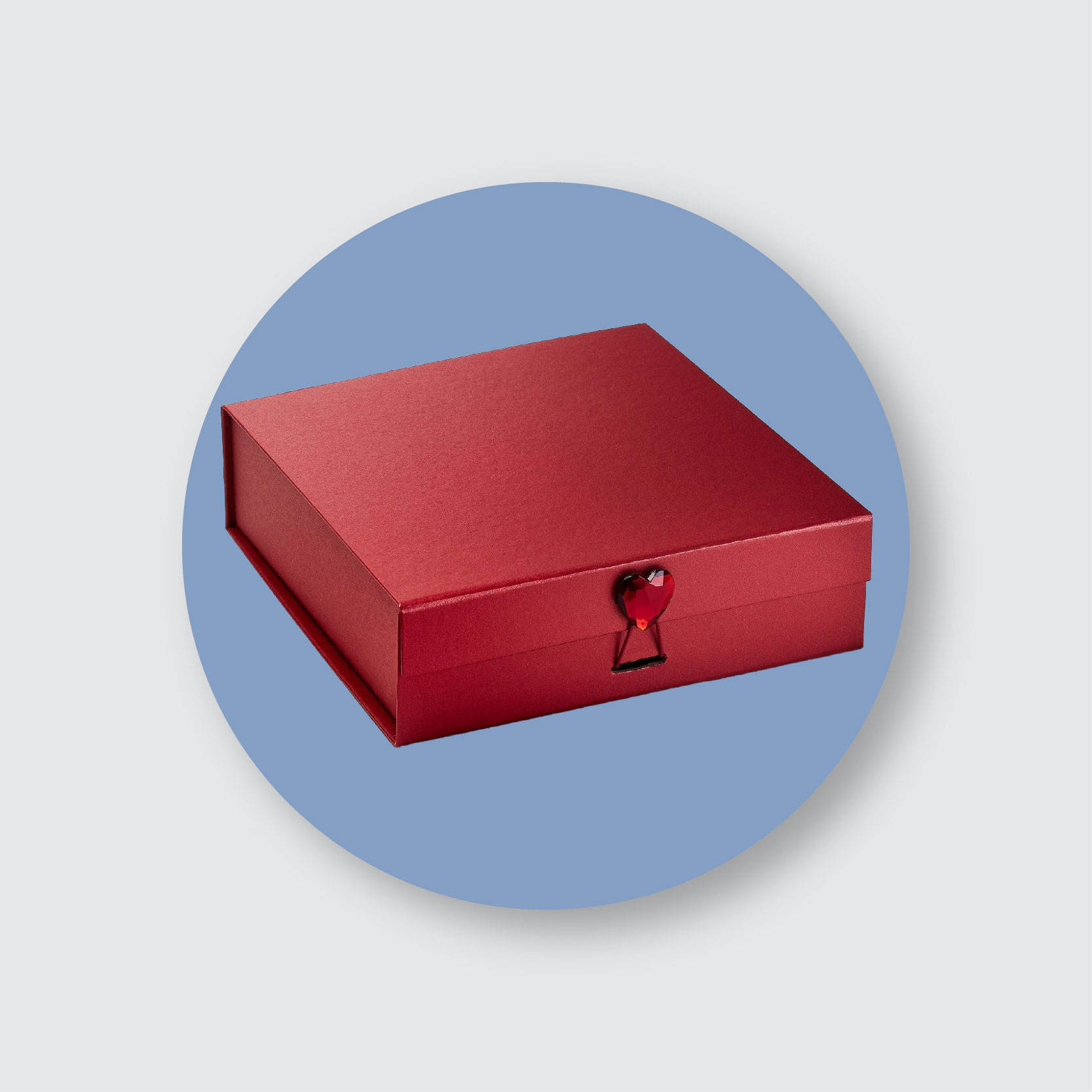 Red Boxes by Ideal Custom Boxes