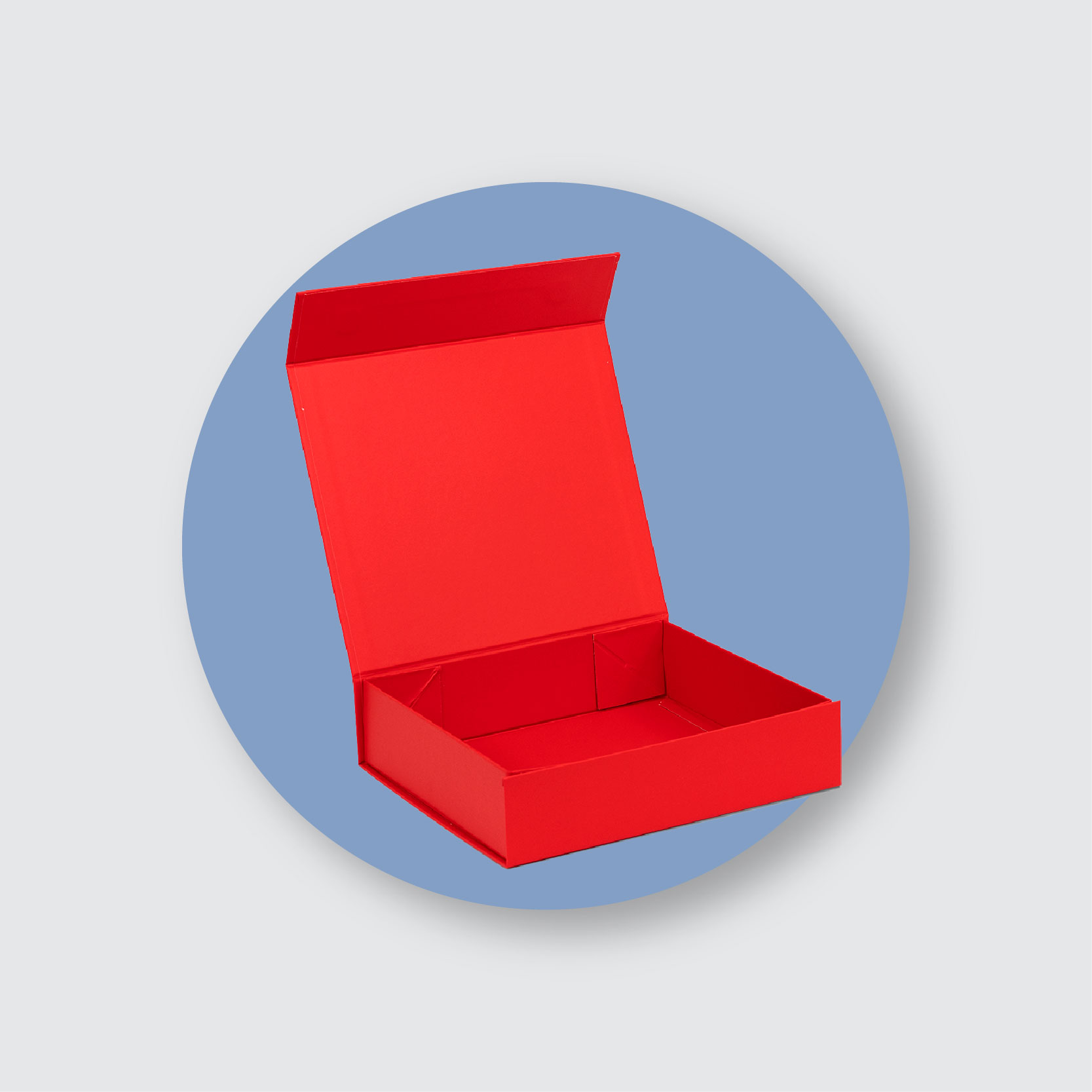 Red Boxes by Ideal Custom Boxes
