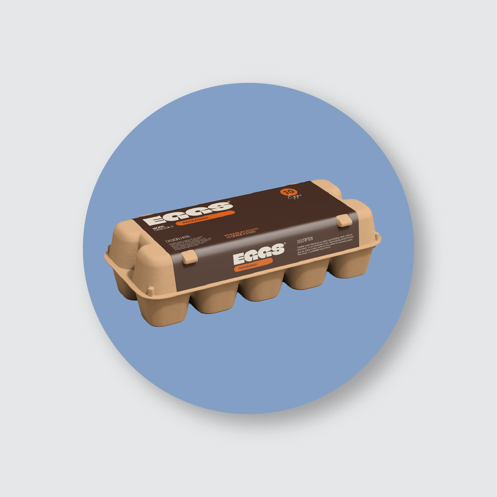 Custom egg cartons by Ideal Custom Boxes