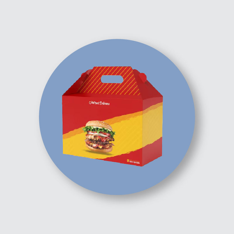 Custom Happy Meal Box by Ideal Custom Boxes