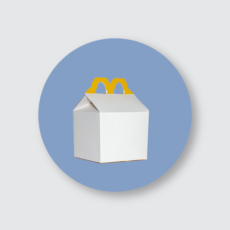 Custom Happy Meal Box by Ideal Custom Boxes