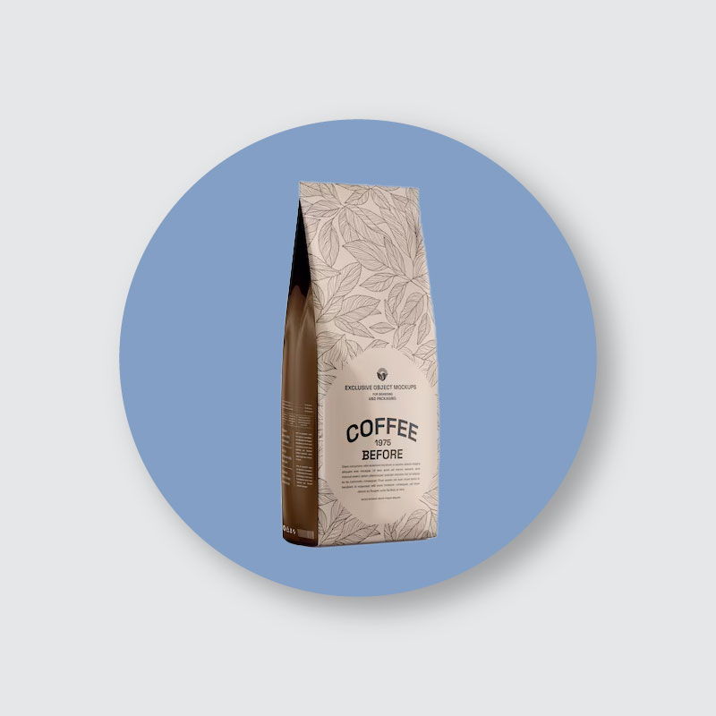 Custom Coffee Bag by Ideal Custom Boxes