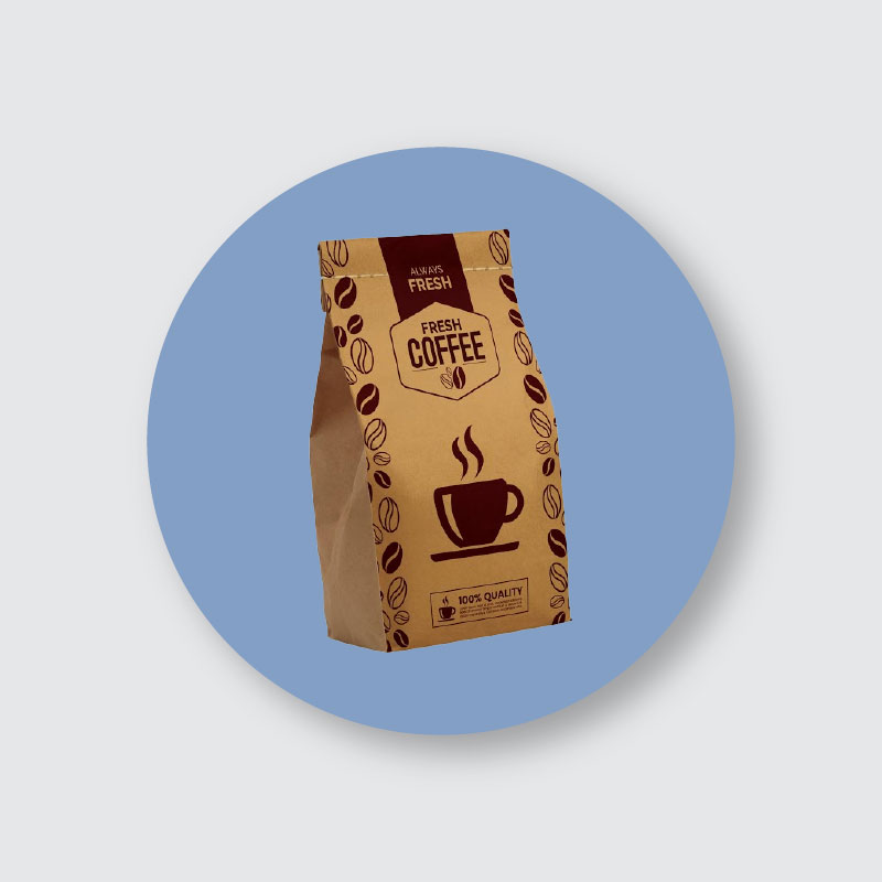 Custom Coffee Bag by Ideal Custom Boxes