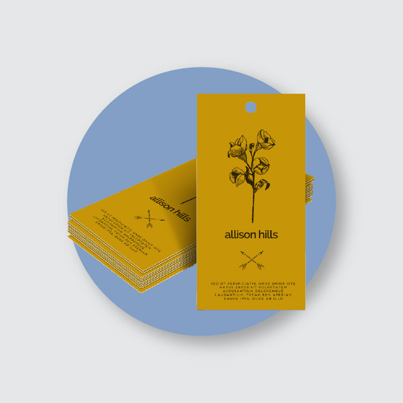 Custom Hang Tags by Ideal Custom Boxes