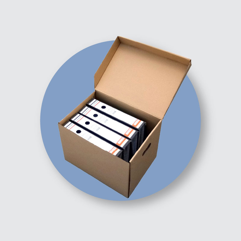 custom file boxes by Ideal Custom Boxes
