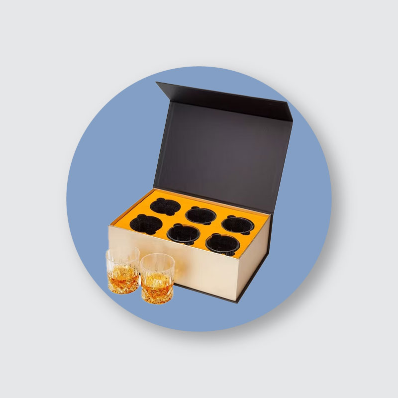 Custom Glass Pack Boxes by Ideal Custom Boxes