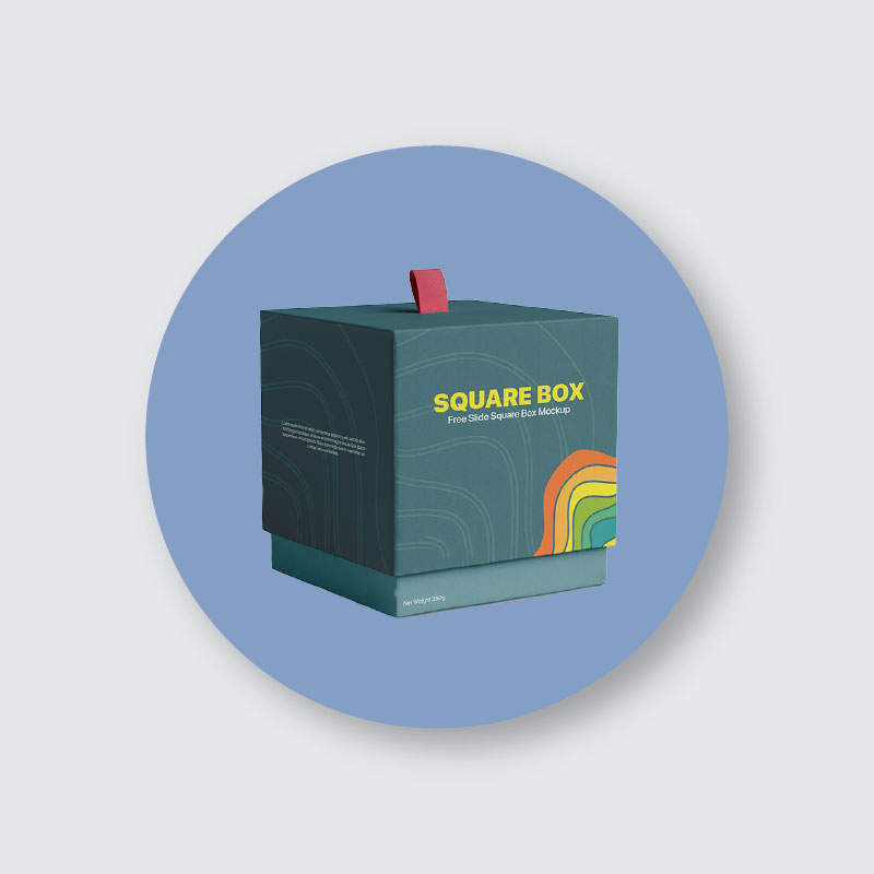 Custom Square Boxes by Ideal Custom Boxes