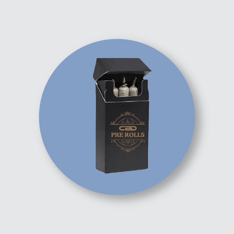 Custom Pre Roll Packaging Boxes by Ideal Custom Boxes