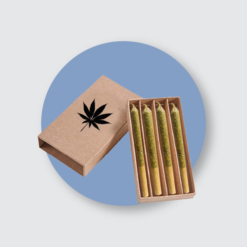 Custom Pre Roll Packaging Boxes by Ideal Custom Boxes