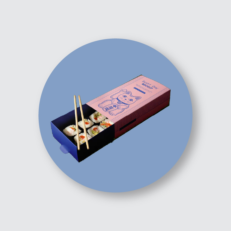 Custom Sushi Boxes by Ideal Custom Boxes