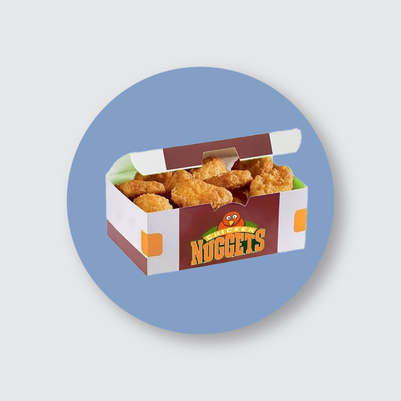 Chicken Nugget Boxes by Ideal Custom Boxes