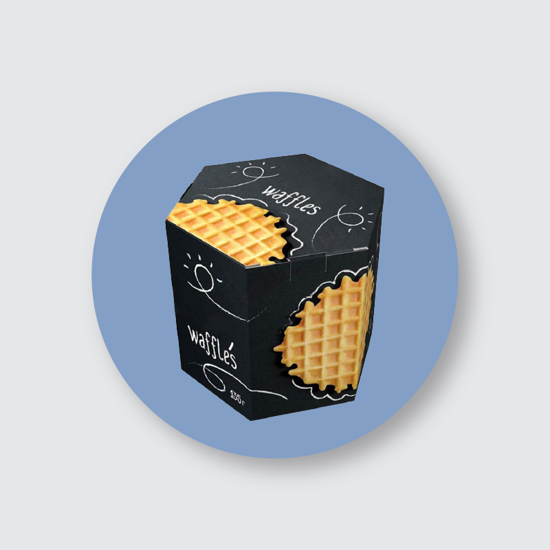 Custom Waffle Boxes by Ideal Custom Boxes