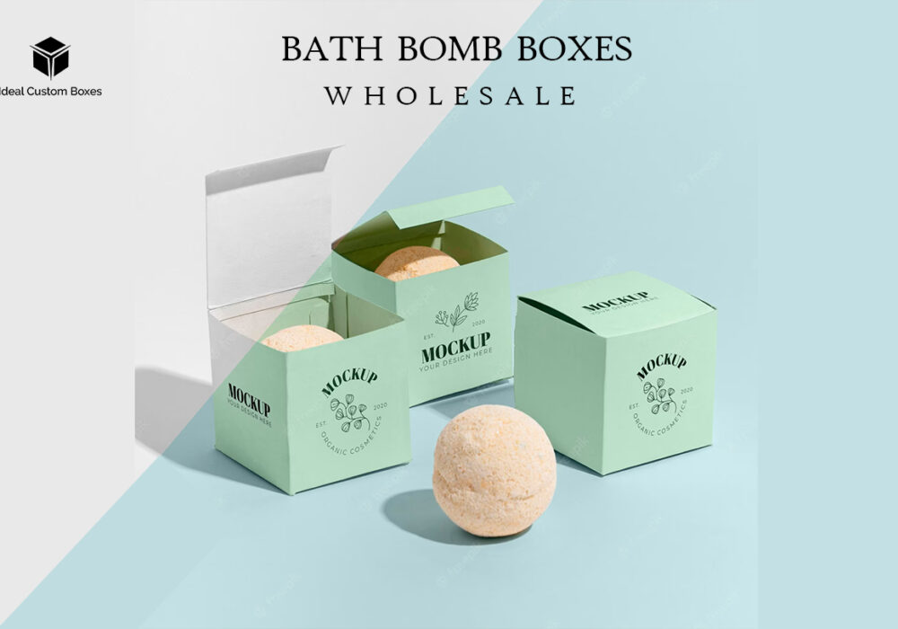 Creative and Dynamic Custom Bath Bomb Boxes Wholesale