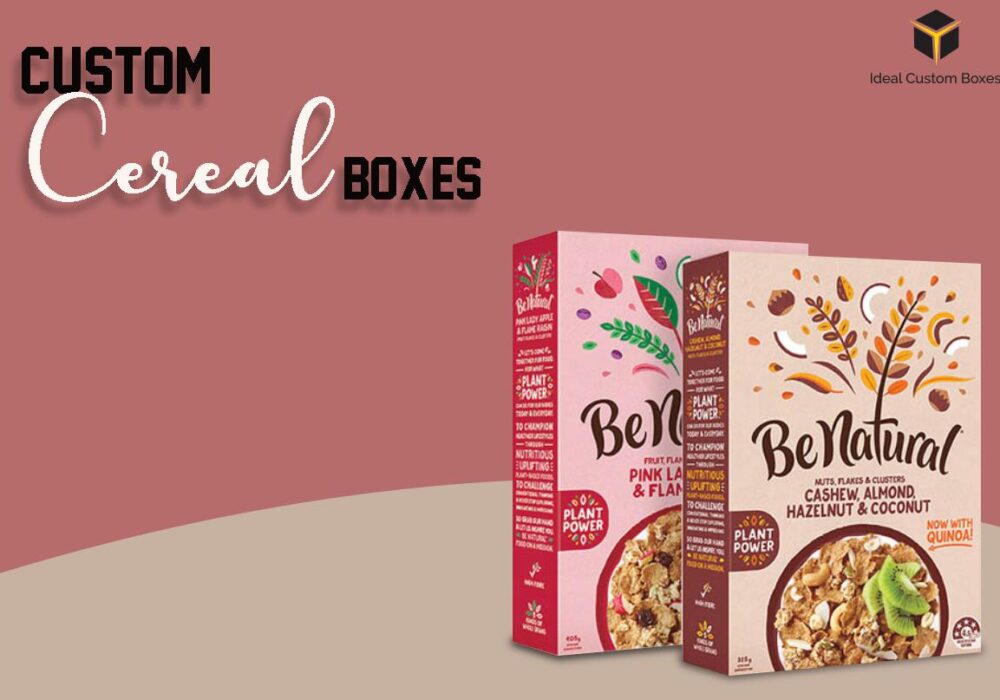Boost Brand Sales with Custom Printed Cereal Boxes Wholesale