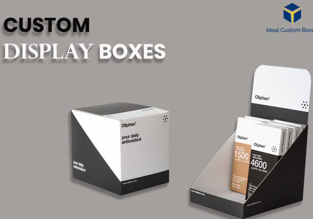 Boost Product Visibility with Custom Display Boxes Wholesale
