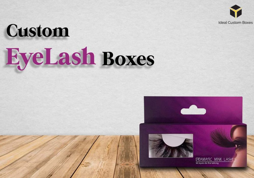 How do Custom Eyelash Boxes with Logo Help Brands Stand Out